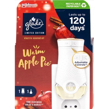 GLADE Warm Apple Pie elektrický osvěžovač vzduchu 20 ml