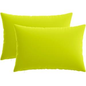 vidaXL Калъфка за възглавница 2 pcs HEERLEN Яркозелено. 30 x 50 cm (907823)