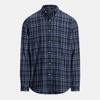 Ralph Lauren Риза с дълъг ръкав Polo Ralph Lauren Check Twill Long Sleeve Shirt - Blue Multi