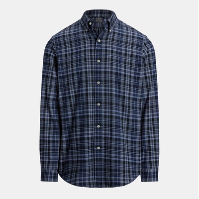 Ralph Lauren Риза с дълъг ръкав Polo Ralph Lauren Check Twill Long Sleeve Shirt - Blue Multi