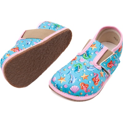 Pegres Barefoot papuče BF01 Laguna