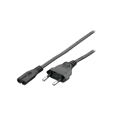 Equip 112160 захранващ кабел Черен 1, 8 м C7 разклонител CEE7/16 (112160) (112160)