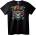 NOONEBRAND Тениска Череп сомбреро - 2XL, White