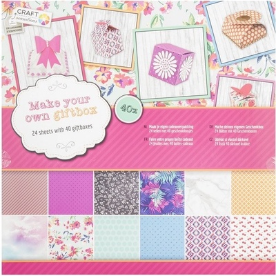 Kreativní sada Craft Sensations na scrapbooking - 24 listová - Set 1