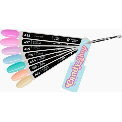 Victoria Vynn Color Chart gel Polish candy Shop 452 458
