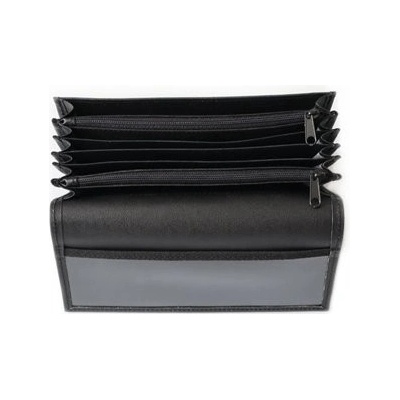 Peňaženka čašnícka 2 zips koženka 100031764