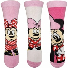 Minnie Mouse 111 Dívčí ponožky bílá/růžová