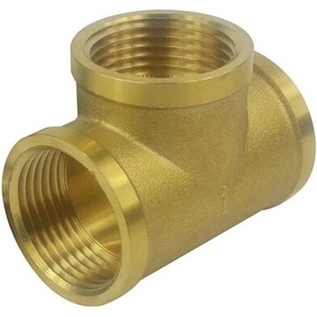 Klum T-kus 1" FF mosadz 9303