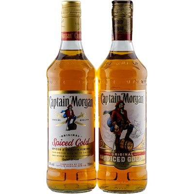 Captain Morgan Spiced Gold 35% 0,7 l (čistá fľaša)