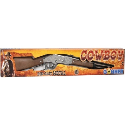 Kovbojská kovová puška Gonher