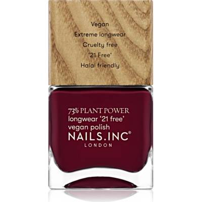 Nails Inc. Nails Inc. Plant Power дълготраен лак за нокти цвят Flex My Complex 14ml