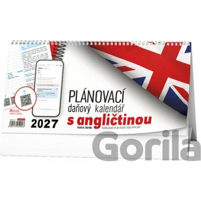 Plánovací daňový s angličtinou stolní Baloušek 2027