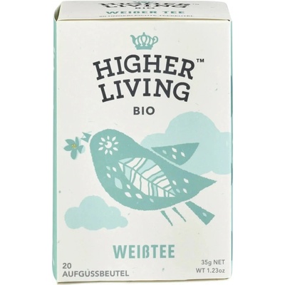Higher Living Bílý čaj bio 20 x 1,7 g