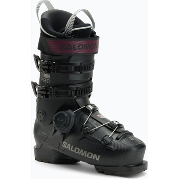 Salomon Мъжки ски обувки Salomon S/Pro Supra Boa 100 GW black/dark grey met. /burgundy met