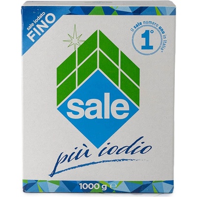 Italkali jemnozrnná sicílska morská soľ 1 kg