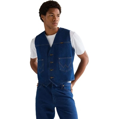 WRANGLER Потник Wrangler Cowboy Cut vest - Blue (Prewashed Indigo)