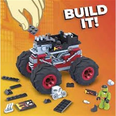 MEGA CONSTRUX Hot Wheels MONSTER TRUCK 5 ALARM