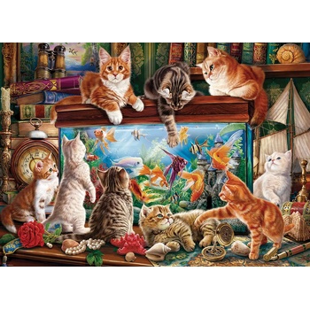 EUROGRAPHICS - Puzzle Cats by Aquarium - 1 000 piese