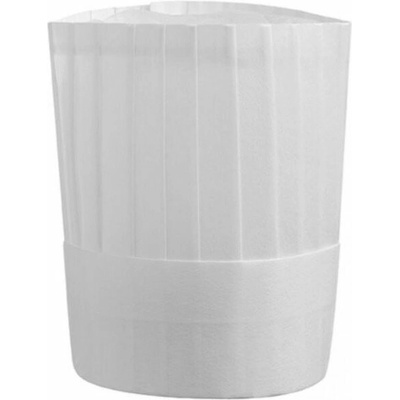 EGOchef Papírová vysoká kuchařská čepice Tower E-7201001M – Zboží Dáma