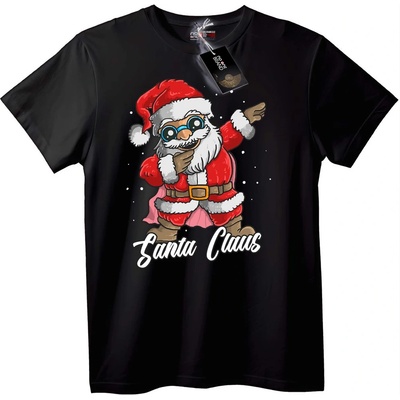NOONEBRAND Тениска Танцуващ Санта - XS, White
