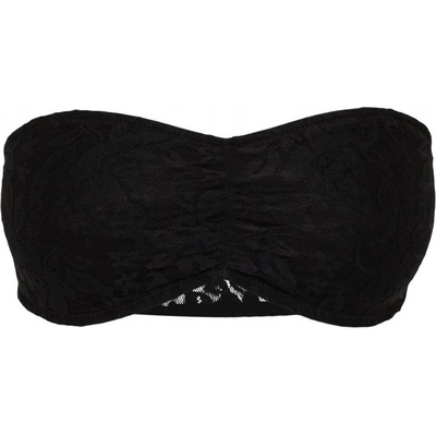 Čierna Urban Classics Laces Bandeau