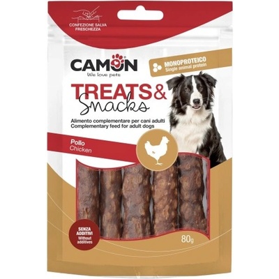 Camon Treats Snacks - лакомства за куче бутер пръчица с пилешко месо 80 гр, Италия - AE440