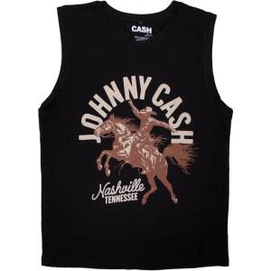 Johnny Cash Nashville Concert Black L Риза (JCTANK26MB03)