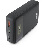 Hama Външна батерия "PD10-W20", 10000 mAh, 3 изхода: 2 x USB-C, USB-A, Бързо зареждане (HAMA-201779) - cybertrade