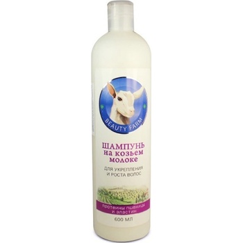 Beauty Farm šampon na kozím mléce posílení a růst vlasů 600 ml