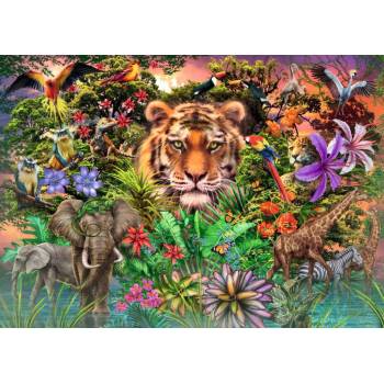 Ravensburger - Puzzle Exotic animals - 1 000 piese