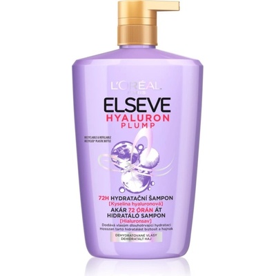 L’Oréal Paris Elseve Hyaluron Plump hydratační šampon s kyselinou hyaluronovou 1000 ml