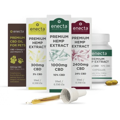 Enecta CBD olej 24% 2400 mg 10 ml