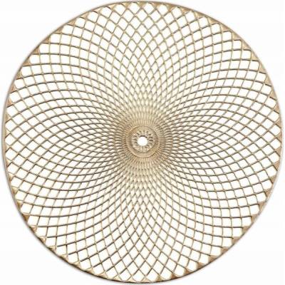 Zeller MANDALA Prostírání 38 cm zlaté