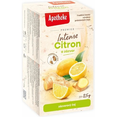 APOTHEKE čaj pomeranč a zázvor Intense 20 x 2,5 g