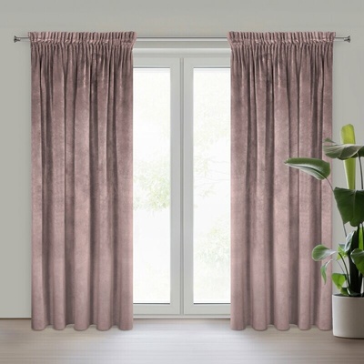 Takoy DIVA LINE exkluzívny záves z mäkkého velúru so zamatovou štruktúrou, gramáž 300 g/m² 140 x 270 cm-HF-315127 | 140 x 270 cm