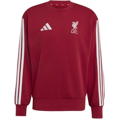 Adidas mikina Liverpool FC DNA Sweat červené