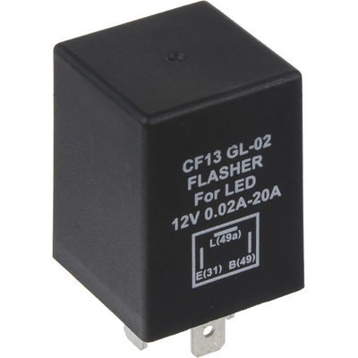 Přerušovač blinkrů LED, 12V,0,02-20A pro evropské vozy