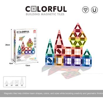 Image 1 of Armtoys ДЕТСКИ МАГНИТЕН КОНСТРУКТОР 24 ЧАСТИ