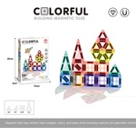 Armtoys ДЕТСКИ МАГНИТЕН КОНСТРУКТОР 24 ЧАСТИ