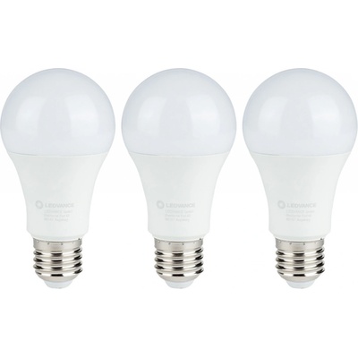 Ledvance Smart+ WIFI Sada LED světelných zdrojů, 9 W, 806 lm, RGB, teplá–studená bílá, E27, 3 ks