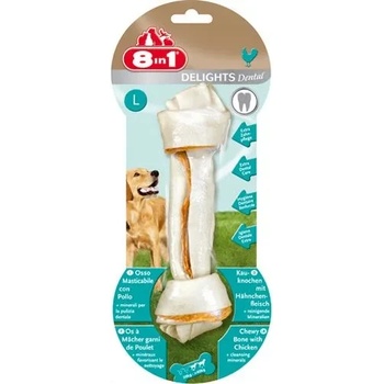 8in1 8in1 Delights Dental L - дентален деликатесен кокал за кучета над 20 кг