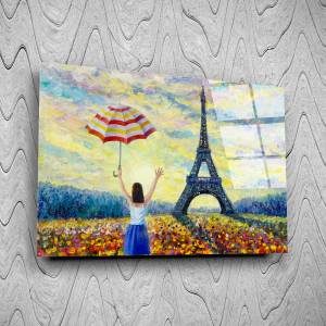 Art gift Стъклено АРТ пано - Пролет в Париж
