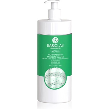 BasicLab Dermocosmetics Dermocosmetics Micellis мицеларна вода за смесена към мазна кожа с дозатор 500ml