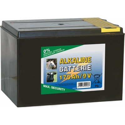 Alkalická baterie pro elektrický ohradník 9V/175Ah