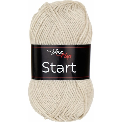 Pletací příze Vlna-Hep START 41007 světle béžová, klasická, 50g/150m