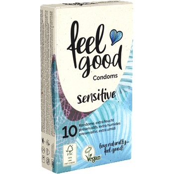 ostatní feelgood sensitive/ extra lubricated condoms 10 pcs