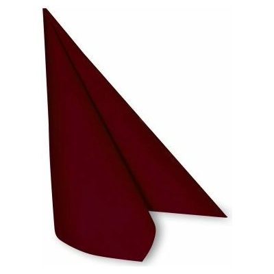PAP-Airlaid Obrúsok PREMIUM bordový 40x40 cm 50 ks