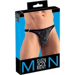 Svenjoyment - мъжко прашки с камъни - черно - M - lovesexshop