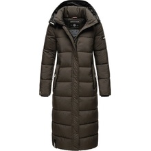 Navahoo dámska dlhá zimná bunda s kapucňou Isalie antracitová