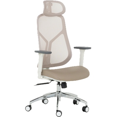 Bittel Ергономичен стол КАРМЕН 7901 w еко кожа - кафе